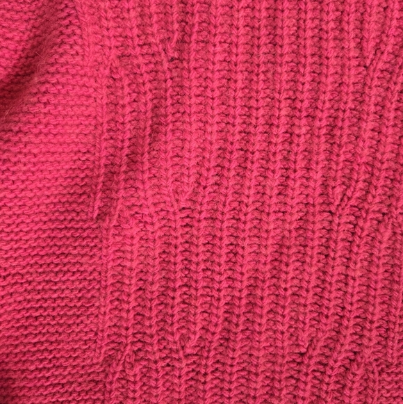 Banana Republic italien merino wool alpaca blend knit sweater turtle neck sz M - Picture 2 of 6